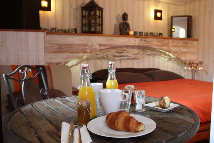 Maison d’hôte pour 2 personnes, avec jardin, adapté aux familles