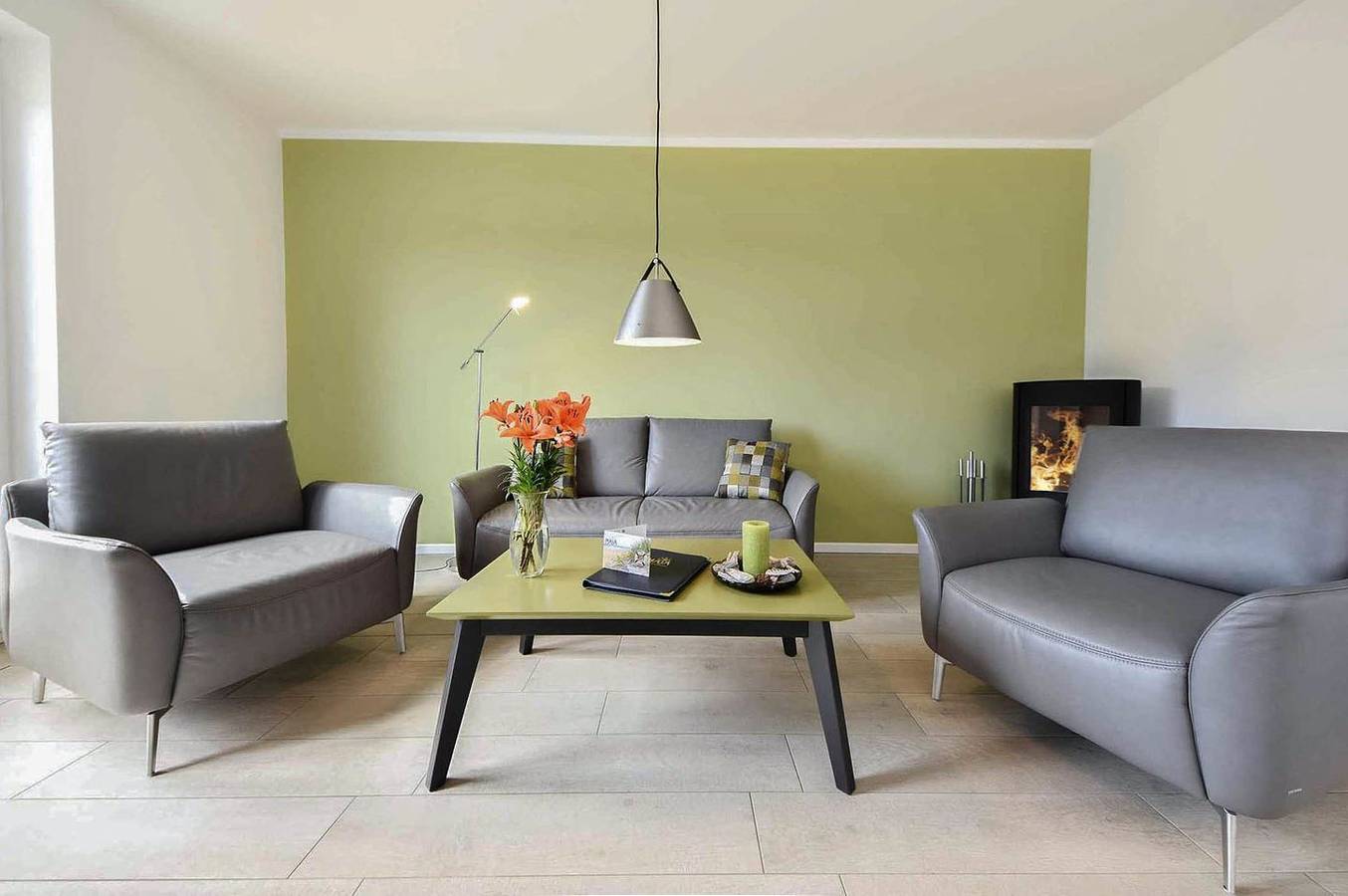 Entire apartment, Sonnenpark 03 - hochwertig und modern mit Kamin in Gothensee, Korswandt