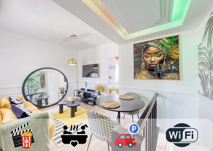 Ferienhaus für 2 Personen, mit Whirlpool und Sauna - 1