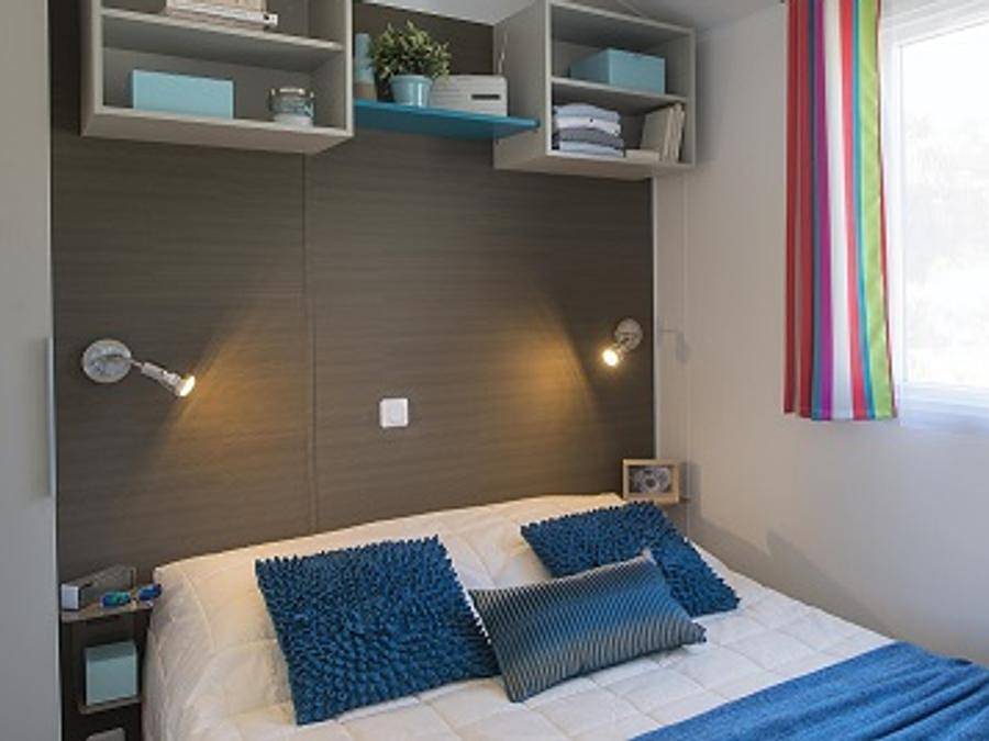 Camping Le Chaponnet - Mobilhome 2 personas - Casa rural Ibiza 2 p 1 hab ** (en francés) in Brem-sur-Mer, Valle del Loira
