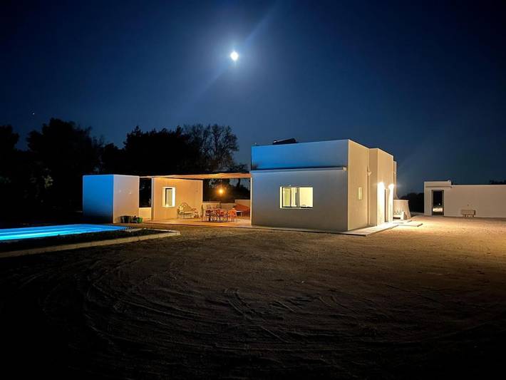 Villa per 8 persone, con Terrazza e Giardino nonché Piscina e Panorama a Oria