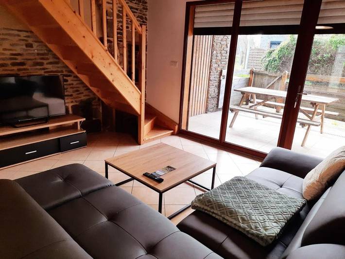 Maison de vacances pour 6 personnes, avec Terrasse et Vue à Huisnes-sur-Mer