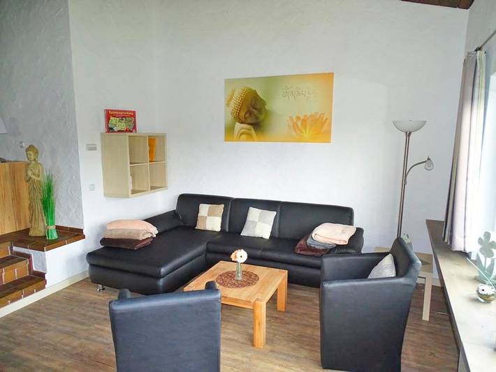 Ferienhaus für 6 Personen, mit Terrasse und Garten sowie Ausblick in Biersdorf am See