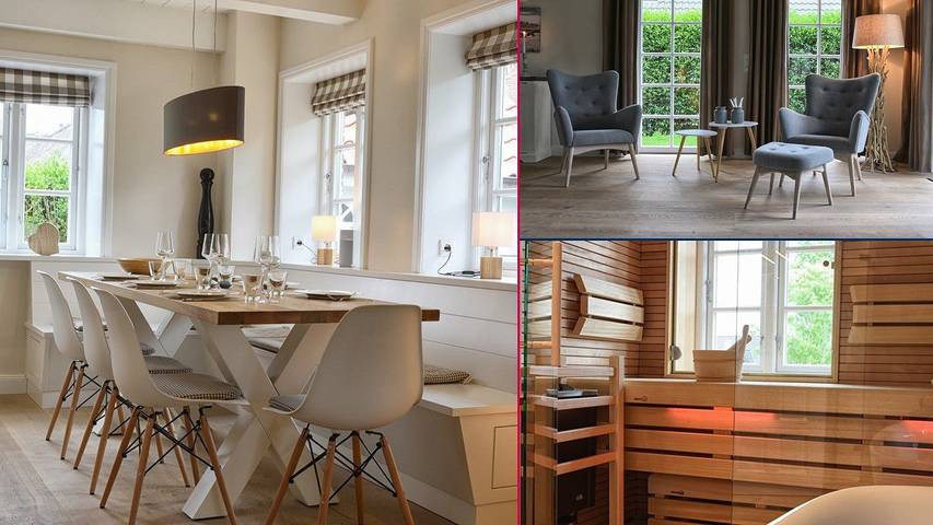 Ferienhaus für 6 Personen, mit Garten und Sauna - 1