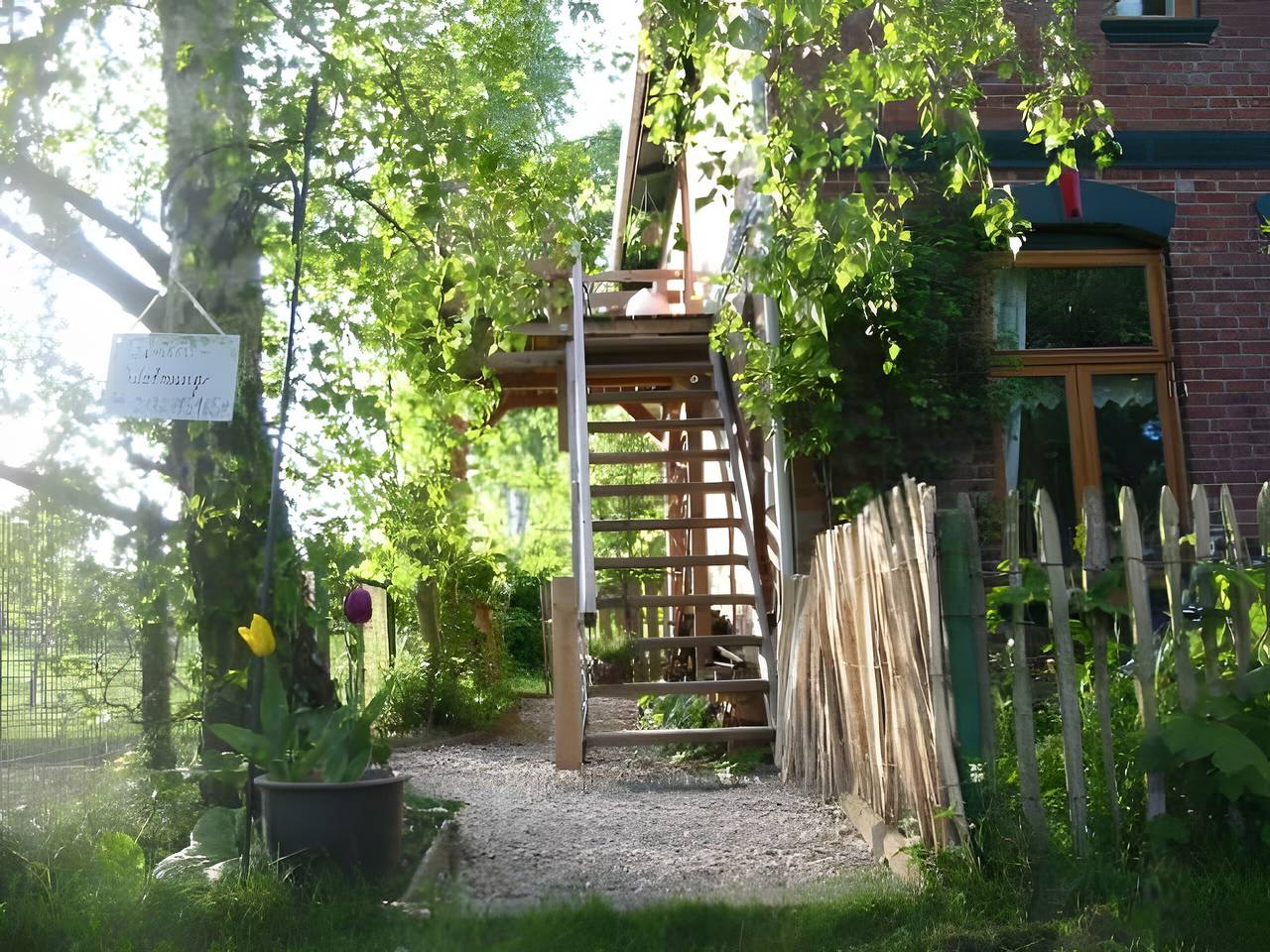 Ganze Wohnung, Ferienwohnung 'Kleines Quickborn' mit Balkon und Wi-Fi in Quickborn (Dithmarschen), Sankt Michaelisdonn und Umgebung