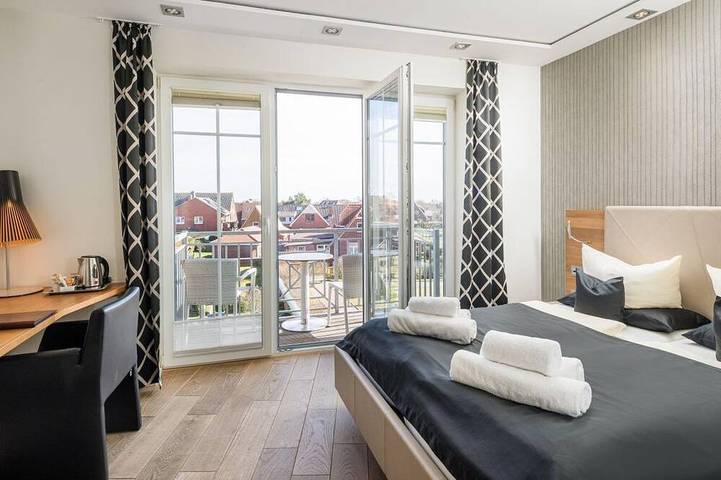 Ferienhaus für 2 Personen, mit Sauna und Pool sowie Balkon auf den Ostfriesische Inseln