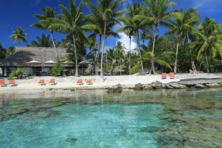 Hôtel pour 2 personnes, avec vue et jardin dans Rangiroa