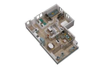 view of accommodation