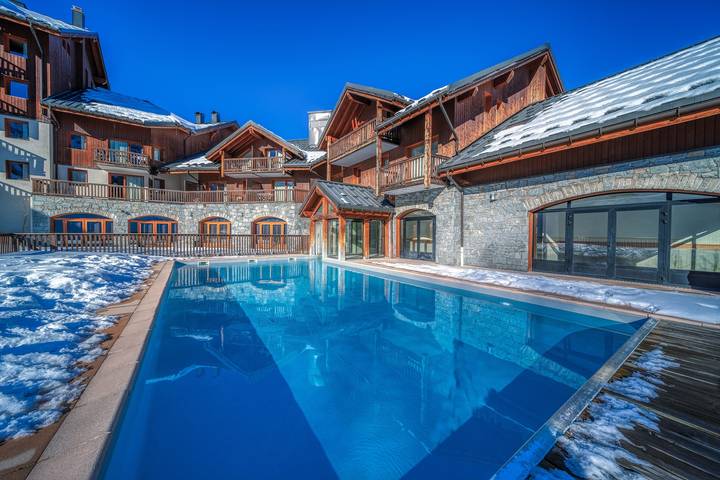 Gîte pour 4 personnes, avec balcon ainsi que sauna et piscine, animaux acceptés à Villarembert - 2