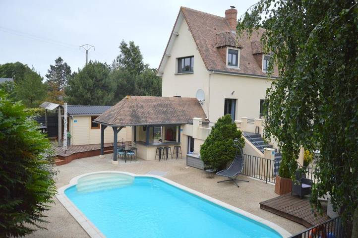 Gîte pour 5 personnes, avec jacuzzi et piscine ainsi que jardin et sauna à Vittefleur - 2