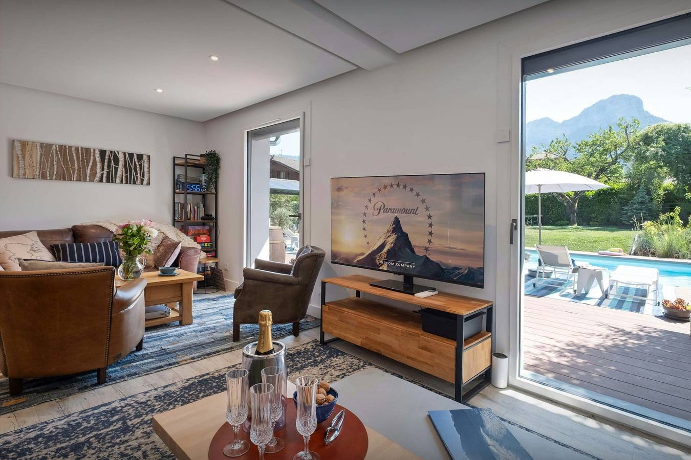 Villa pour 8 personnes avec piscine, jacuzzi, climatisation - Ovo Network in Doussard, Parc naturel régional du Massif des Bauges