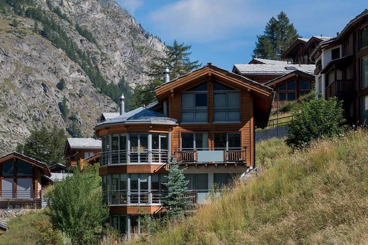 Ferienwohnung für 6 Personen, mit Terrasse in Zermatt
