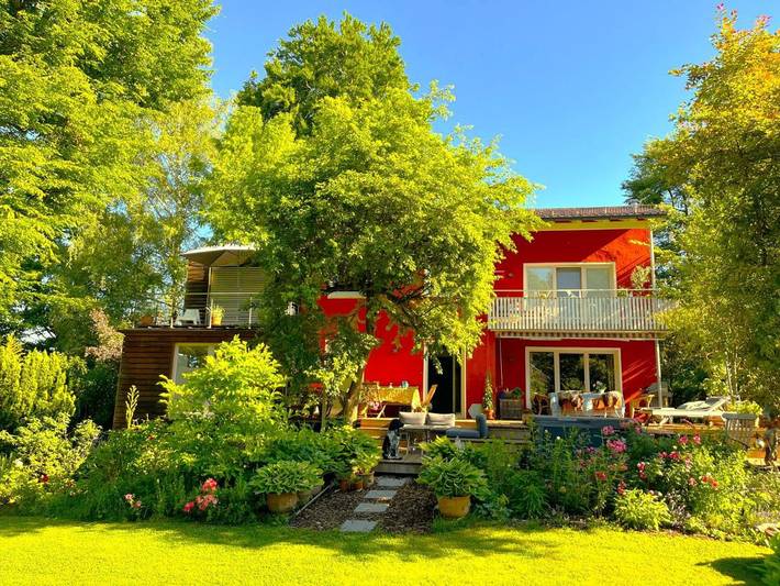 Ferienwohnung für 2 Personen, mit Balkon und Terrasse sowie Garten und Ausblick in Seeshaupt - 2