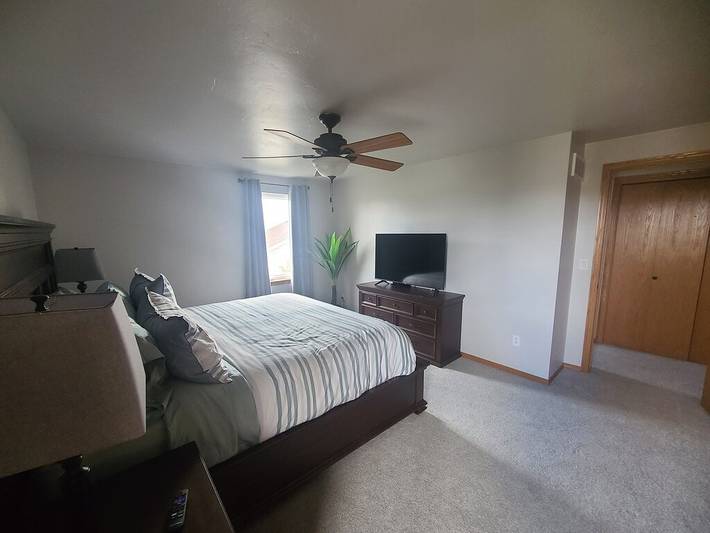Vacation rental for 6 people, with yard and terrace in Green Bay