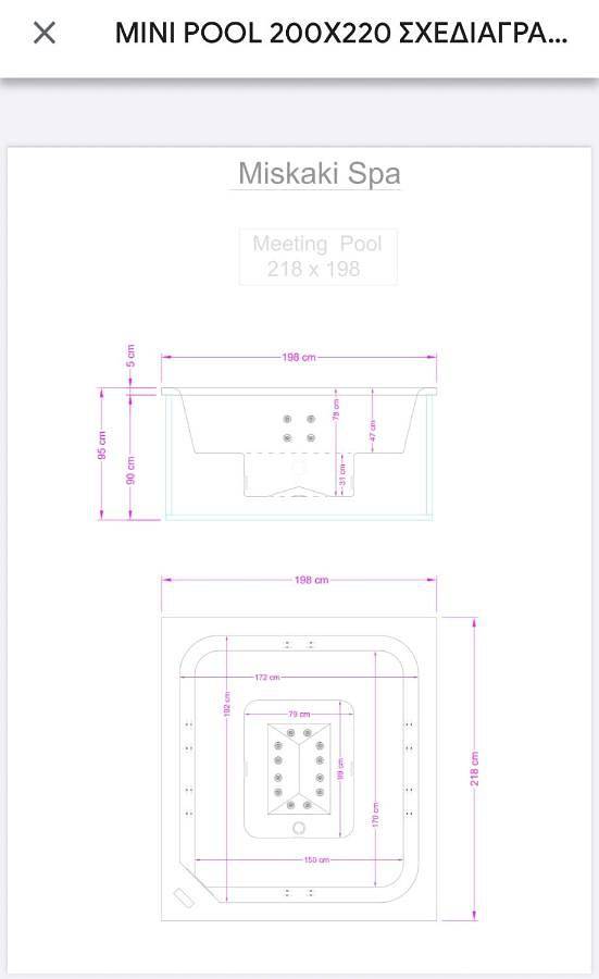 Maison d’hôte pour 3 personnes, avec balcon ainsi que piscine et jacuzzi, adapté aux familles à Chersónissos - 4
