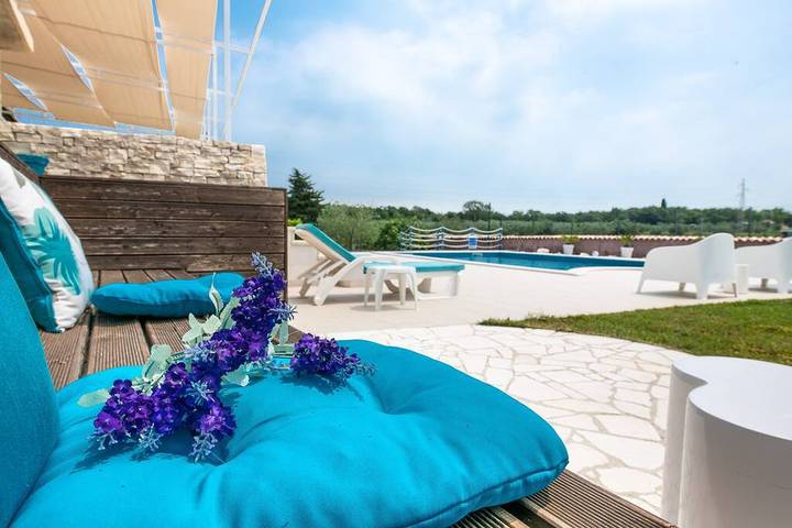 Villa für 8 Personen, mit Garten und Pool, mit Haustier in Rovinj - 4