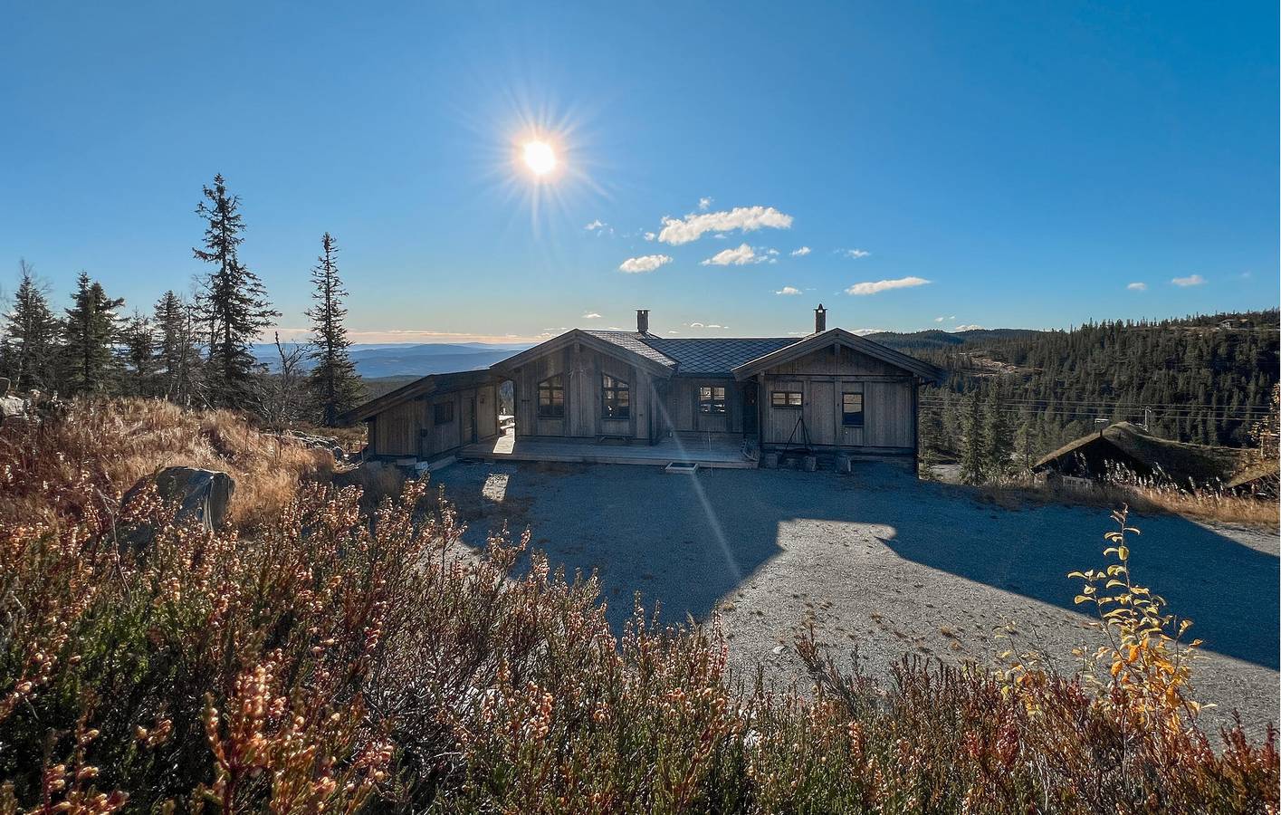 Feriehus for 15 personer med terrasse in Norefjell, Krødsherad 