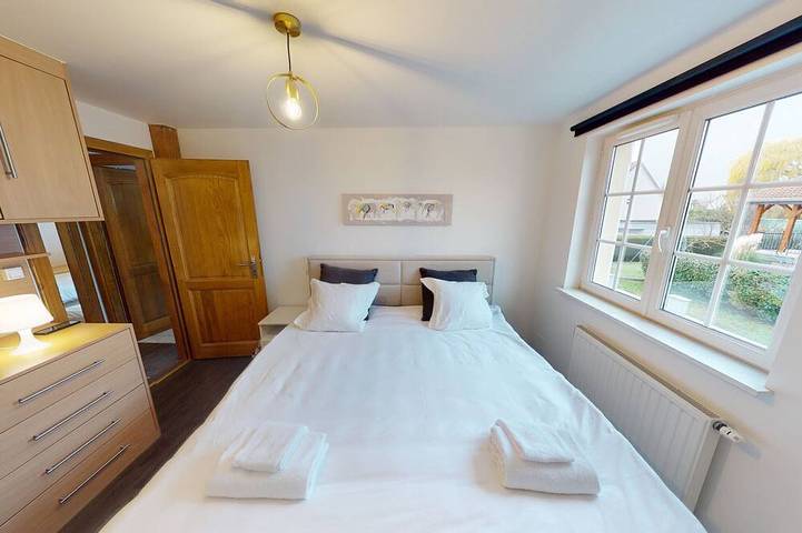 Chalet pour 6 personnes, avec terrasse et jardin