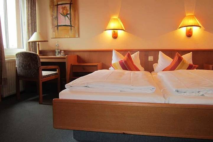 Landgasthaus Neupert - habitación doble con ducha / Wc in Leópolis, Landkreis Südwestpfalz
