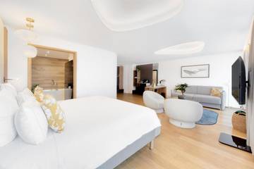 Hôtel pour 2 personnes, avec jardin et piscine ainsi que sauna et vue à Limonest