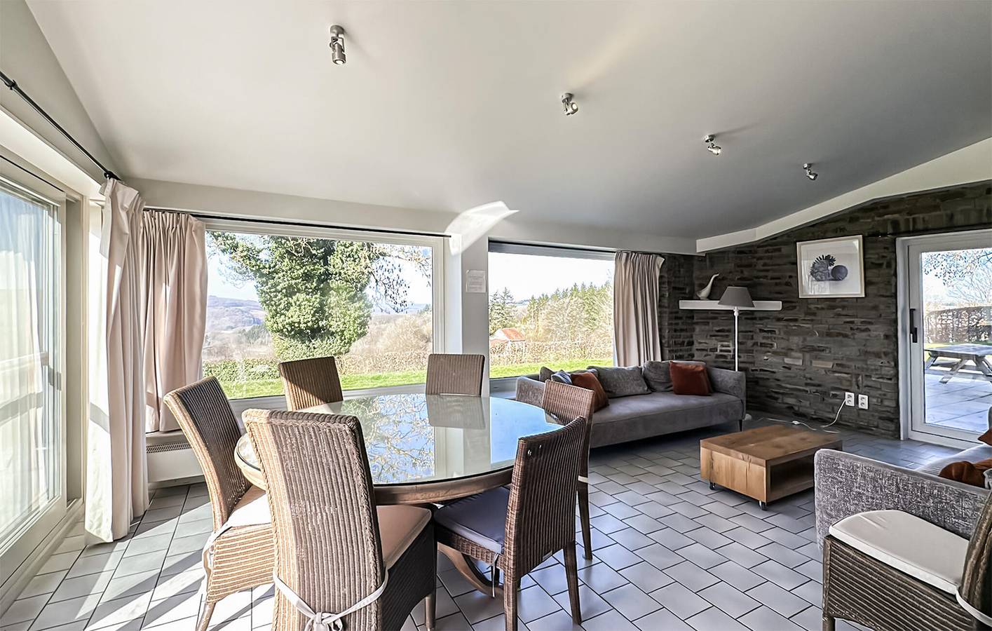 Maison de vacances pour 10 personnes avec sauna in Beffe, Rendeux