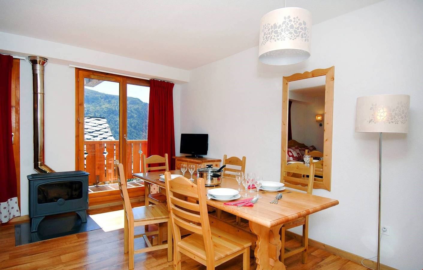 Apartamento entero, Odalys Residence Le Grand Panorama 1 in Valmeinier, Región de Saint-Jean-de-Maurienne