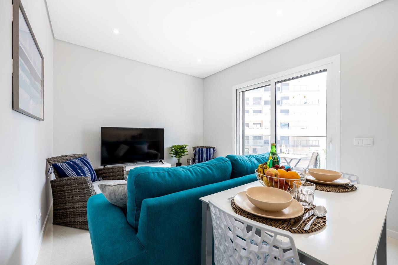 Ganze Wohnung, Ferienwohnung für 2 Personen mit Balkon in Praia da Rocha, Portimão