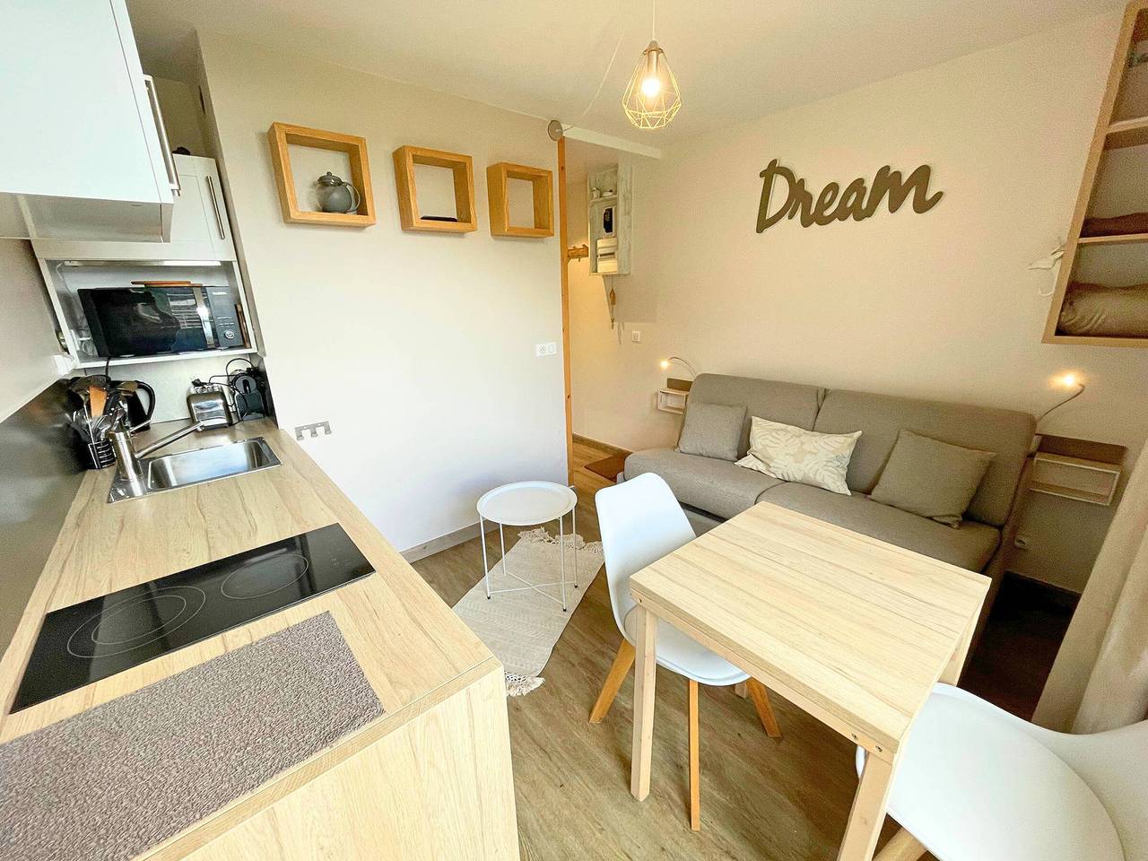 Estudio entero, Estudio encantador a pie de pistas, ideal para parejas en el corazón de Les Menuires in Les Menuires, Saint-Martin-de-Belleville