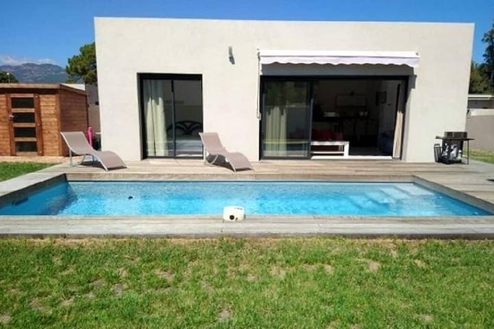 Maison de vacances pour 6 personnes, avec terrasse et jardin, animaux acceptés dans Cala Rossa