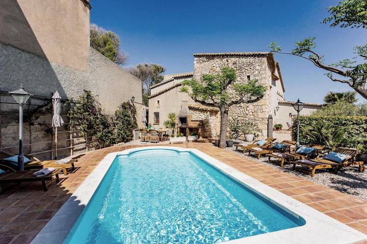 Casa rural para 12 personas, con Terraza y Jardín además de Piscina y Vistas en Pachs del Panadés - 3