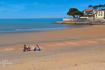 Gîte pour 4 personnes, avec balcon dans Plage Saint-Sordelin