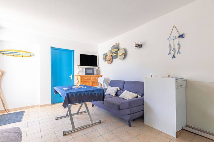 Appartement entier, Appartement « Charmant L'Oasis » avec piscine partagée, terrasse privée et jardin privé in Vert Bois, Dolus-d'Oléron