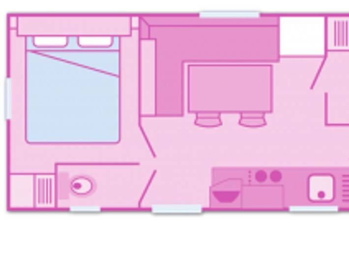 Camping für 4 Personen, mit Pool und Sauna in Vias - 4