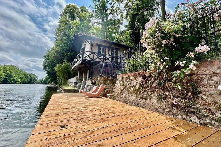 Chalet pour 2 personnes, avec Balcon et Jardin à Olivet