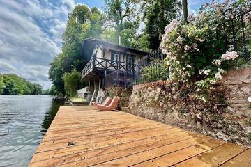 Gîte pour 2 personnes, avec jardin et balcon à Olivet