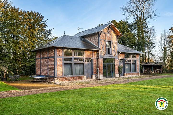 Gîte pour 4 personnes, avec Terrasse ainsi que Jardin et Vue