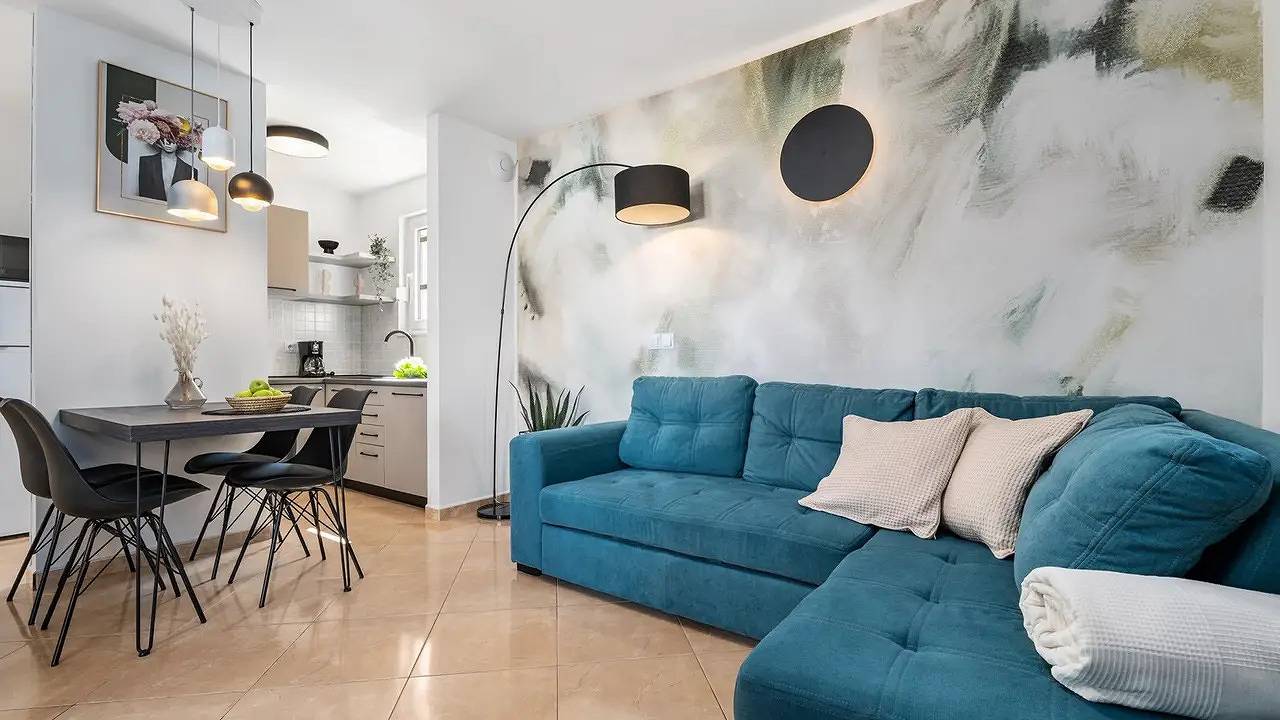Hel ferieleilighet, Ferienwohnung für 4 Personen (40 m²) in Promajna in Promajna, Makarska Riviera