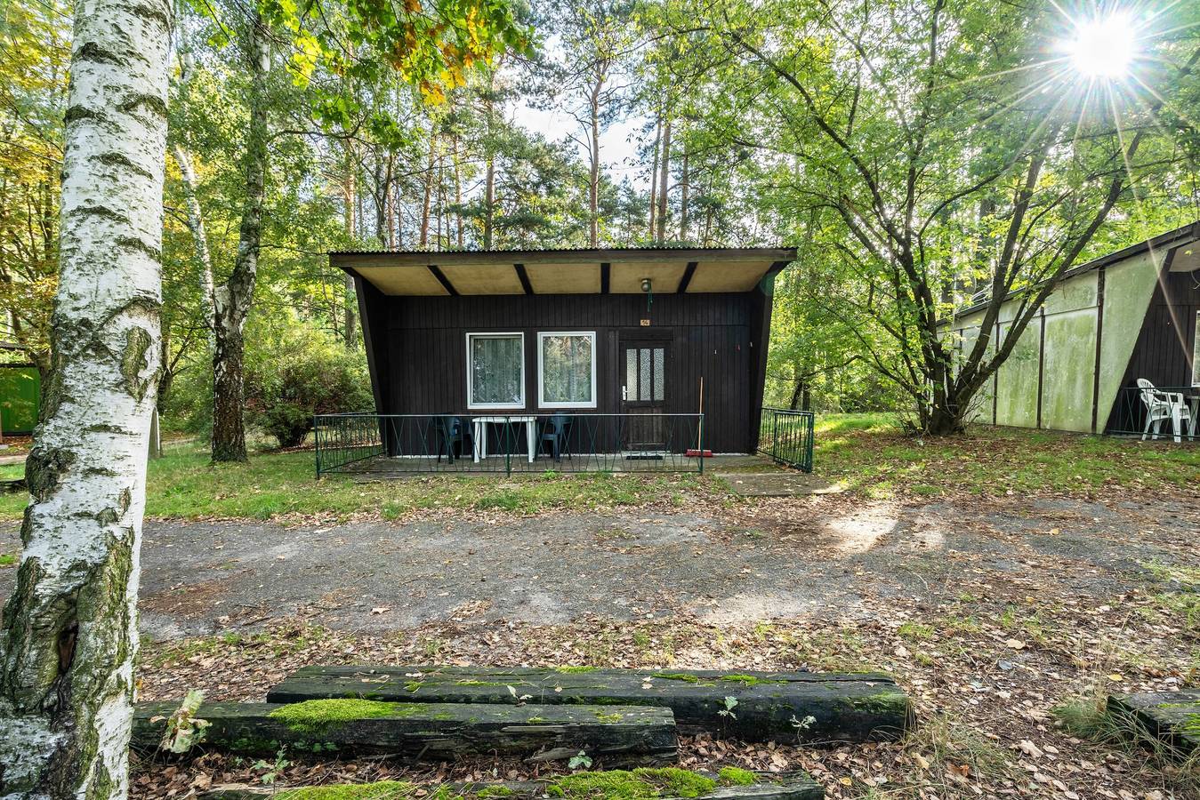 Bungalow '14 - Kimbucht' mit privater Terrasse und Gemeinschaftsgarten in Waldhufen, Oberlausitz-Niederschlesien