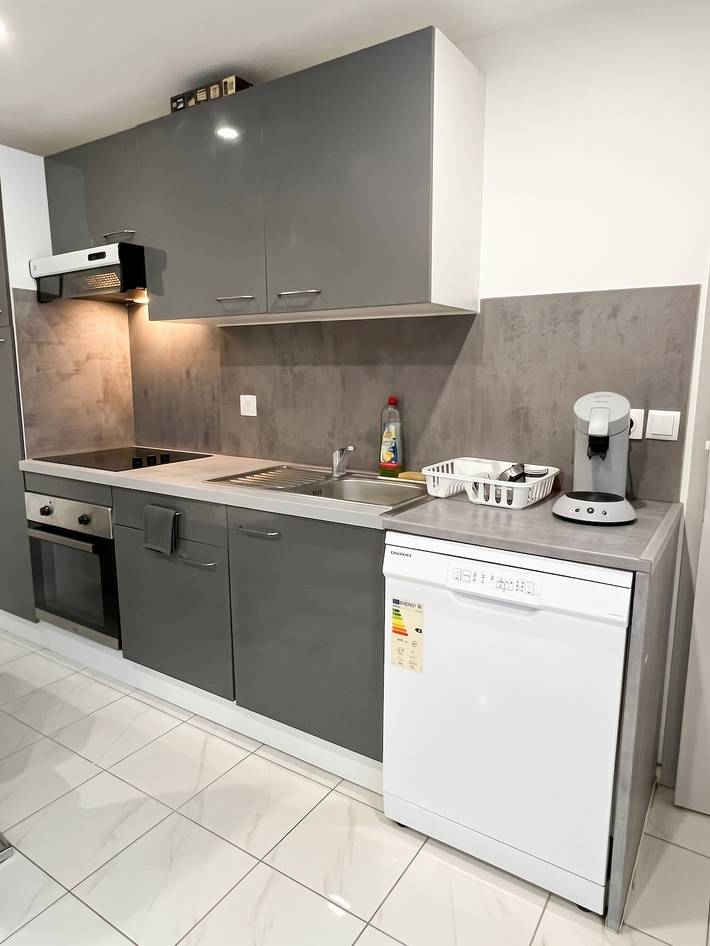 Entire apartment, Cozy Apartment in Audun-le-Roman with Garden 50 m² in Audun-le-Roman, Meurthe-et-Moselle