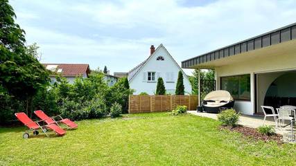 Ferienwohnung für 2 Personen, mit Garten, kinderfreundlich am Bodensee