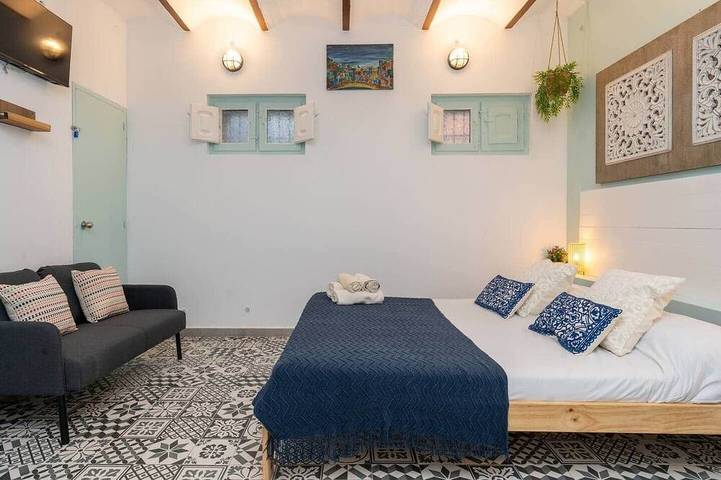 Apartamento entero, Estudio 10' a pie de la playa y 20' de Bcn Centro in San Adrián del Besós, Barcelonés