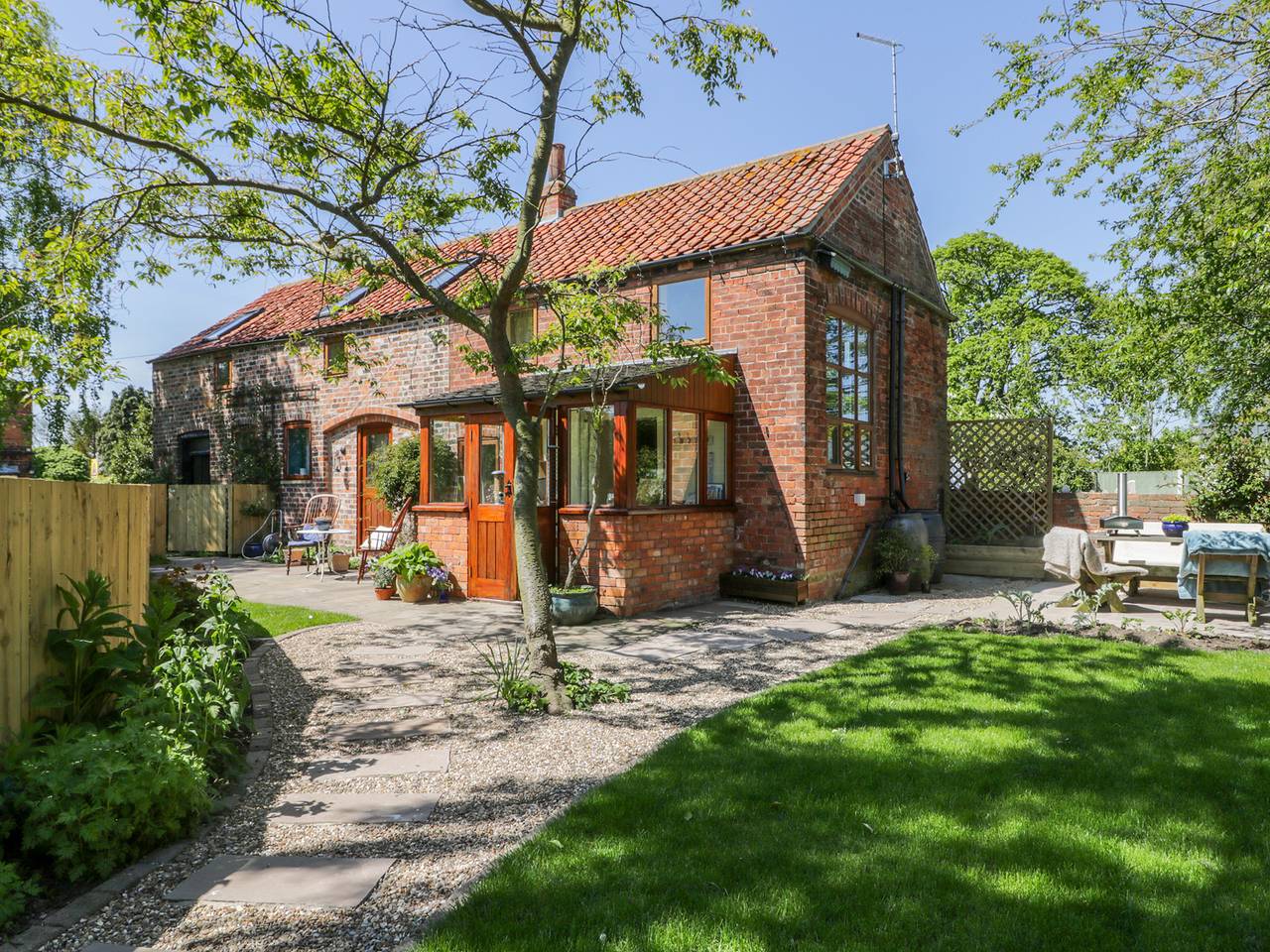 Casa rural para 4 personas con jardín in Roos, Yorkshire del Este