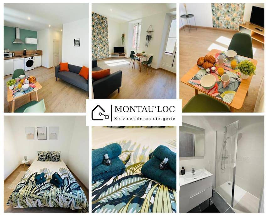 Appartement entier, L’échappée verte in Caussade, Quercy