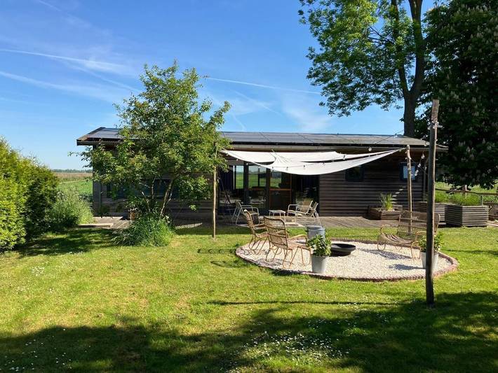 Maison de campagne pour 4 personnes, avec vue et jardin dans Dussen