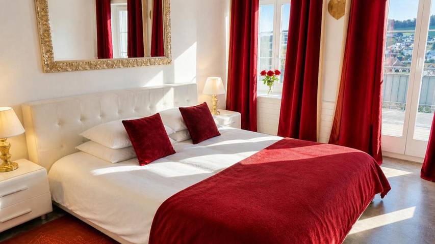 Hôtel pour 2 personnes, avec Balcon et Terrasse ainsi que Jardin et Vue à Porrentruy - 2