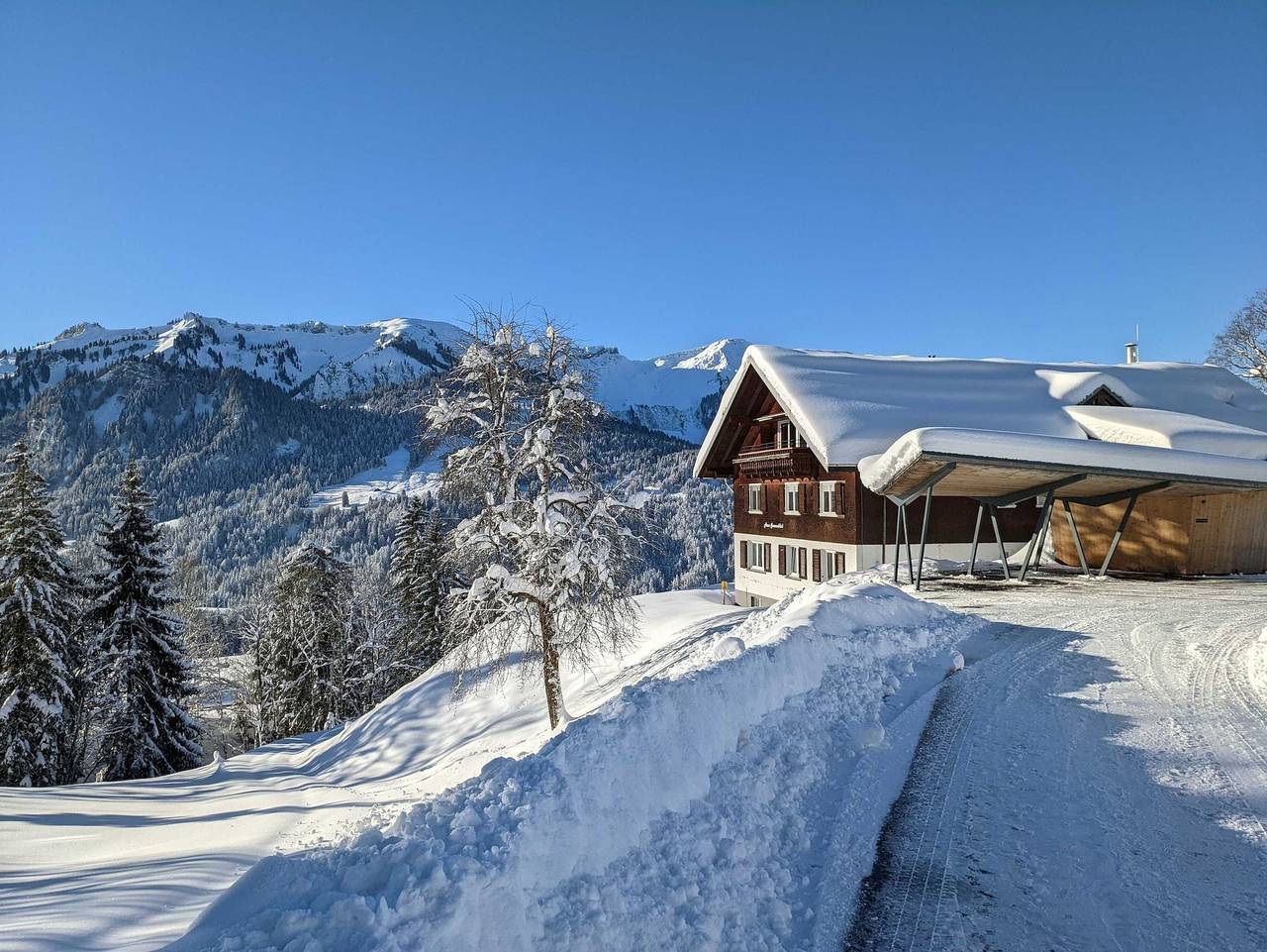 Ganze Ferienwohnung, Haus Sonnenblick - Ferienwohnung Ifen in Sibratsgfäll, Bregenzerwald