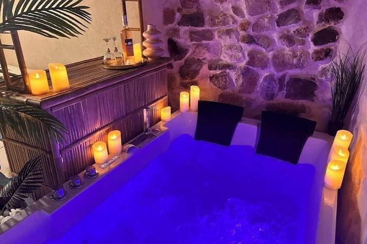 Appartement de vacances pour 2 personnes, avec jacuzzi