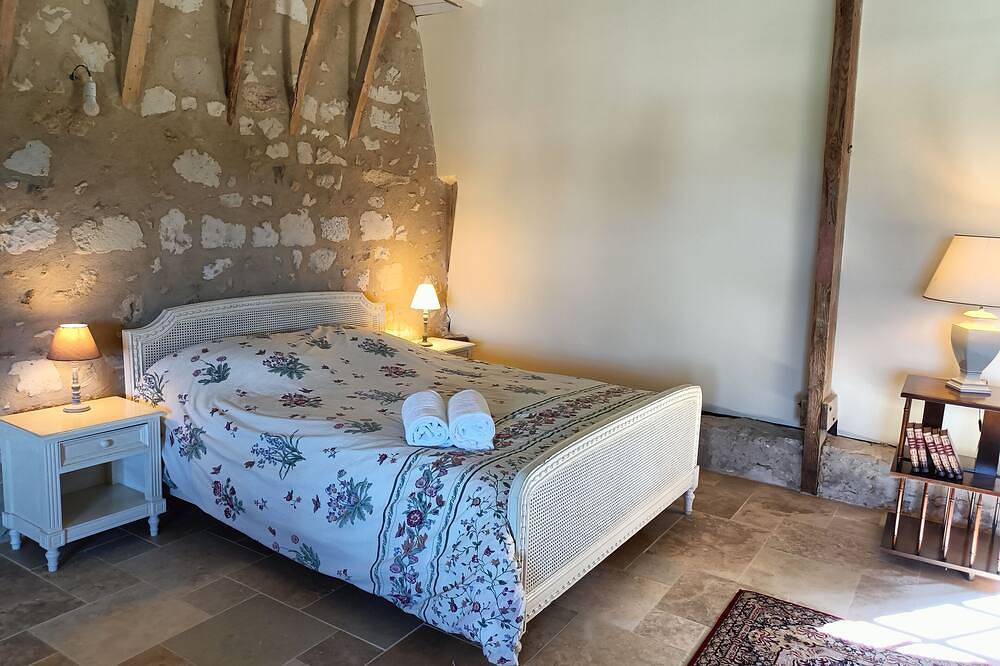 Loft romantique au château avec piscine in Gizeux, Vallée de la Loire