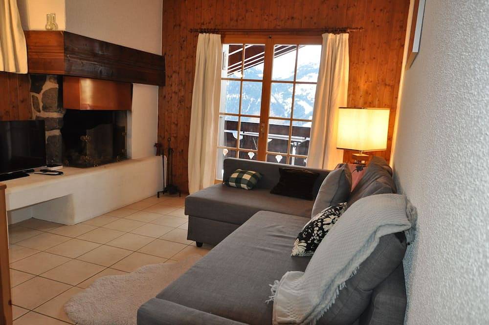 Ganze Wohnung, Die Wohnung befindet sich in La Barboleuse, ca. 150 m von der Skipiste Croix-de-Chaux - Gryon entfer in Gryon, Alpes Vaudoises