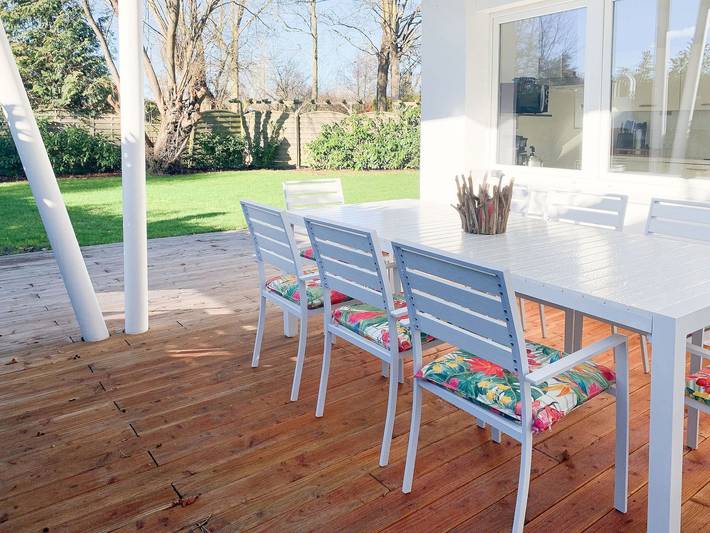 Ferienhaus für 6 Personen, mit Terrasse und Sauna sowie Garten, mit Haustier in Niendorf